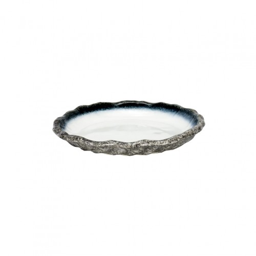 Πιάτο Stoneware χοντρό Rim φ25 4xΥ4cm Σειρά Nakre InSitu ΣΕΤ 3 ΤΕΜΑΧΙΩΝ c378224