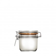 Δοχείο ECON 350 ml με γυάλινο καπάκι και λάστιχο φ13 4 x 10 1cm Uniglass ΣΕΤ 6 ΤΕΜΑΧΙΩΝ c378313