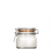 Δοχείο ECON 500 ml με γυάλινο καπάκι και λάστιχο φ13 4 x 10 9cm Uniglass ΣΕΤ 6 ΤΕΜΑΧΙΩΝ c378314