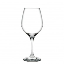 Γυάλινο Ποτήρι Κολωνάτο Κρασιού 36 5cl φ8 4x20cm AMBER PASABAHCE ΣΕΤ 6 ΤΕΜΑΧΙΩΝ c378347