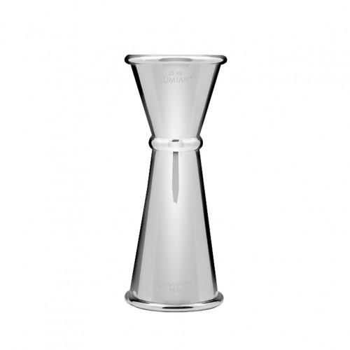 Μεζούρα Japanese Jigger 25 50ml εσωτ 15 25 45ml 11cm INOX 18 10 ασημί Lumian c378737