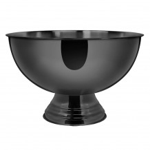 Σαμπανιέρα INOX με πόδι 8 Lt φ26xΥ39cm INOX 18 10 μαύρη Lumian c378772