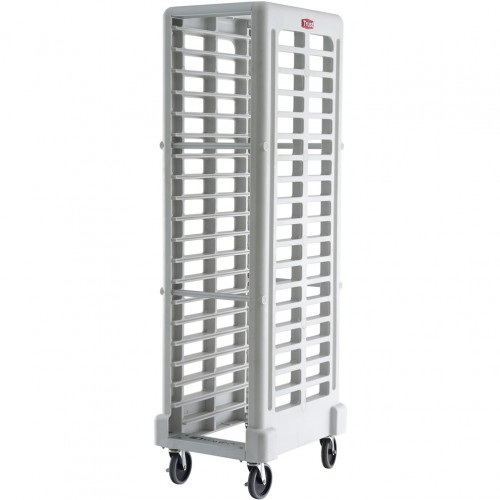 Καρότσι πλαστικό 17 δίσκων GN1 1 60 3x47 3x172 4cm Λευκό Πάγου Trust c379132