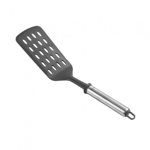 Σπάτουλα Nylon Fish Turner 8x14 5cm με INOX 18 10 λαβή μήκος 36 5cm Lacor c379338