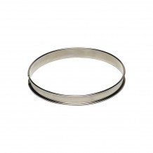 Τσέρκι τάρτας INOX παχους 0 4mm φ24xΥ2 7cm σειρά GOBEL Louis Tellier c379384