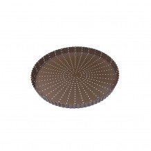 Αντικολλητική φόρμα τάρτας διάτρητη fixed πάτος φ28xΥ2 8cm σειρά GOBEL Louis Tellier c379390