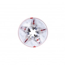 Κόπτης σε μορφή αστέρι 5 λεπίδες για αυγά ντομάτα ακτινίδιο φ15xΥ5 5cm Louis Tellier c379406