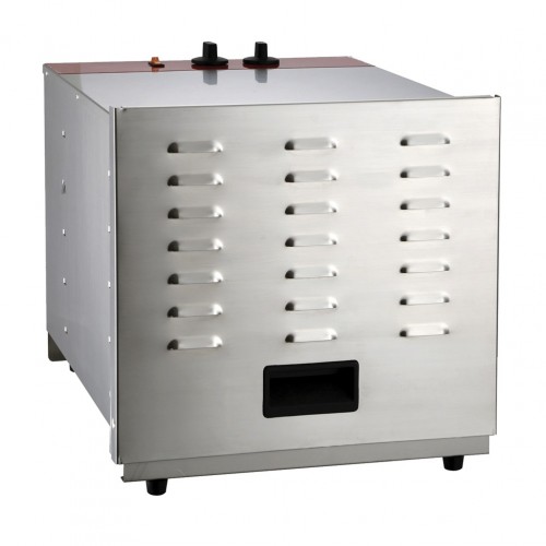 Αποξηραντής για 10 δίσκους 1KW INOX 43 5x51x43 3cm KARAMCO c379449