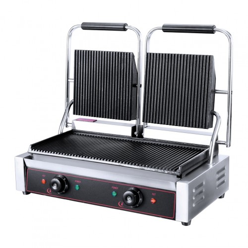 Ηλεκτρική Τοστιέρα Grill διπλή 48x22 5cm Ραβδωτή 3 6KW KARAMCO c379483