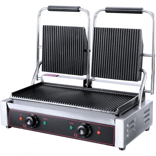 Ηλεκτρική Τοστιέρα Grill διπλή 67x23cm Ραβδωτή 4 4KW KARAMCO c379484