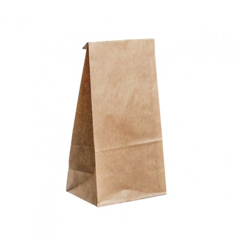 Χάρτινη Τσάντα Take Away με πάτο χρώμα KRAFT 26x16x35cm ΣΕΤ 400 ΤΕΜΑΧΙΩΝ c379573