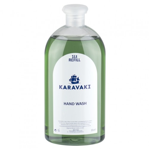 REFILL Κρεμοσάπουνο χεριών 1 λίτρο Karavaki c379605