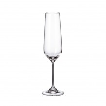 Ποτήρι Κρυσταλλίνης Σαμπάνιας 20cl φ6 6x24 4cm Σειρά STRIX CRYSTALITE BOHEMIA ΣΕΤ 6 ΤΕΜΑΧΙΩΝ c379622