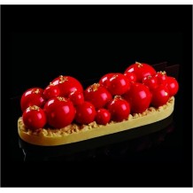 Αντικολλητικό καλούπι σιλικόνης 30x40cm 48 x Σφαίρες Pavoni c379676