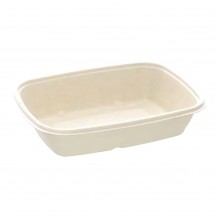 Μπωλ 825ML 21x16x5cm από ζαχαροκάλαμο με επικάλυψη PLA Μίας Χρήσης Μπεζ Sabert ΣΕΤ 75 ΤΕΜΑΧΙΩΝ c379740