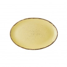 Πιάτο Οβαλ πορσελάνης 31cm Κρεμ σειρά 360 LUKANDA c379757