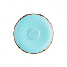 Πιατάκι πορσελάνης για φλυτζάνι 100cc Θαλασσί σειρά 360 LUKANDA ΣΕΤ 6 ΤΕΜΑΧΙΩΝ c379786