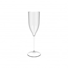 Πλαστικό ποτήρι κολωνάτο Flute TRITAN πισίνας 16cl διαφανές ΣΕΤ 12 ΤΕΜΑΧΙΩΝ c379817