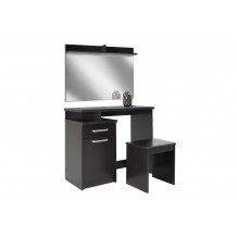 Κονσόλα OLYMPUS με καθρέπτη και σκαμπώ χρώμα wenge c38117 Κονσόλα OLYMPUS με καθρέπτη και σκαμπώ χρώμα wenge c38117