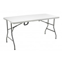 Τραπέζι catering RODEO ορθογώνιο πτυσσόμενο βαλίτσα με μεταλλική βάση χρώματος γκρι c38125 Τραπέζι catering RODEO ορθογώνιο πτυσσόμενο βαλίτσα με μεταλλική βάση χρώματος γκρι c38125