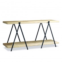 ALPHA ΚΟΝΣΟΛΑ WHITE WASHED 154x51xH76cm c387300 ALPHA ΚΟΝΣΟΛΑ WHITE WASHED 154x51xH76cm c387300