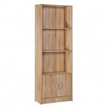 Βιβλιοθήκη μελαμίνης HM2269 02 σε χρώμα sonama c39782 Βιβλιοθήκη μελαμίνης HM2269 02 σε χρώμα sonama c39782