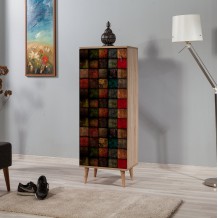 ΝΤΟΥΛΑΠΙ ΠΑΠΟΥΤΣΟΘΗΚΗ ΜΕΛΑΜΙΝΗΣ ΗΜ8954 01 SONAMA 50Χ38Χ135 εκ c398739