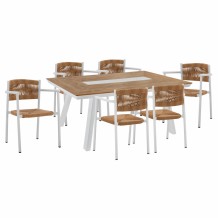 ΣΕΤ ΤΡΑΠΕΖΑΡΙΑ 7ΤΜΧ ΜΕ ΤΡΑΠΕΖΙ POLYWOOD 200Χ94 ΠΟΛΥΘΡΟΝΕΣ ΛΕΥΚΕΣ HM11424 c399784 ΣΕΤ ΤΡΑΠΕΖΑΡΙΑ 7ΤΜΧ ΜΕ ΤΡΑΠΕΖΙ POLYWOOD 200Χ94 ΠΟΛΥΘΡΟΝΕΣ ΛΕΥΚΕΣ HM11424 c399784