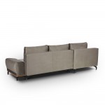 NATURA ΚΑΝΑΠΕΣ ΚΡΕΒΑΤΙ ΓΩΝΙΑ ΑΡΙΣΤΕΡΗ TAUPE 283x164xH90cm c401261