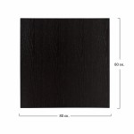 ΕΠΙΦΑΝΕΙΑ ΤΡΑΠΕΖΙΟΥ ΑΠΟ MDF 80Χ80 εκ ΜΑΥΡΗ HM8439 02 c401342
