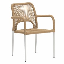 ΠΟΛΥΘΡΟΝΑ ΑΛΟΥΜΙΝΙΟΥ ΛΕΥΚΗ ΜΕ ΠΛΕΞΗ RATTAN ΦΥΣΙΚΟ 57Χ63Χ82εκ HM5771 01 c401451 ΠΟΛΥΘΡΟΝΑ ΑΛΟΥΜΙΝΙΟΥ ΛΕΥΚΗ ΜΕ ΠΛΕΞΗ RATTAN ΦΥΣΙΚΟ 57Χ63Χ82εκ HM5771 01 c401451