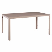 ΤΡΑΠΕΖΙ ΜΕΤΑΛΛΙΚΟ ΟΡΘΟΓΩΝΙΟ ΚΑΠΟΥΤΣΙΝΟ ΜΕ ΓΥΑΛΙ ΚΑΠΟΥΤΣΙΝΟ 150X90Χ74Υεκ HM5767 04 c401523