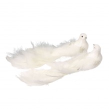 DREAM WHITE ΧΡΙΣΤΟΥΓΕΝΝΙΑΤΙΚΟ ΠΟΥΛΙ ΛΕΥΚΟ 28cm c401730