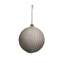 DREAM WHITE 1 ΧΡΙΣΤΟΥΓΕΝΝΙΑΤΙΚΗ ΜΠΑΛΑ ΛΕΥΚΟ ΑΣΗΜΙ Δ10cm c401731