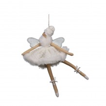 DREAM WHITE ANGEL 1 ΔΙΑΚΟΣΜΗΤΙΚΟ ΛΕΥΚΟ ΜΠΕΖ 18xΥ29cm c401735