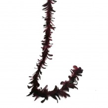 GLAM ΧΡΙΣΤΟΥΓΕΝΝΙΑΤΙΚΗ ΓΙΡΛΑΝΤΑ ΦΤΕΡΟ ΚΟΚΚΙΝΟ 150cm c401746