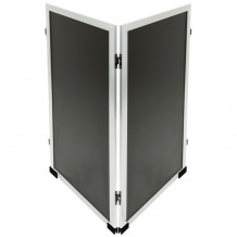 Επιδαπέδιος Πίνακας 2 όψεων χωρίς βάση με ανοξείδωτο πλαίσιο 60 x 115 cm SECURIT c401853