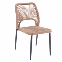 ΚΑΡΕΚΛΑ ΑΛΟΥΜΙΝΙΟΥ ΓΚΡΙ ΜΕ ΣΧΟΙΝΙ PE ΜΠΕΖ HM5770 01 45x63x82Υ εκ c401904