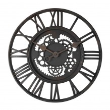 SERAZ ΡΟΛΟΙ ΤΟΙΧΟΥ ΜΕΤΑΛΛΟ ΜΑΥΡΟ Δ51xΥ5cm c401979