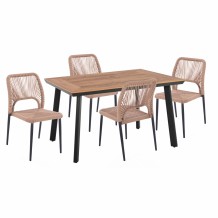 ΣΕΤ ΤΡΑΠΕΖΑΡΙΑΣ ΑΝΘΡΑΚΙ ΜΕ ΓΚΡΙ ΚΑΡΕΚΛΕΣ HM11534 02 c402390 ΣΕΤ ΤΡΑΠΕΖΑΡΙΑΣ ΑΝΘΡΑΚΙ ΜΕ ΓΚΡΙ ΚΑΡΕΚΛΕΣ HM11534 02 c402390