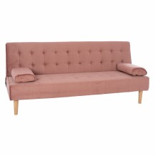 ΚΑΝΑΠΕΣ ΚΡΕΒΑΤΙ WANDA HM3149 12 ΜΕ ΒΕΛΟΥΔΟ ΣΑΠΙΟ ΜΗΛΟ 188X83X83Y εκ c404593