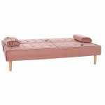 ΚΑΝΑΠΕΣ ΚΡΕΒΑΤΙ WANDA HM3149 12 ΜΕ ΒΕΛΟΥΔΟ ΣΑΠΙΟ ΜΗΛΟ 188X83X83Y εκ c404593