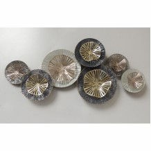 ΜΕΤΑΛΛΙΚΟ ΔΙΑΚΟΣΜΗΤΙΚΟ ΤΟΙΧΟΥ HM7158 98 5Χ7Χ46 εκ c405127