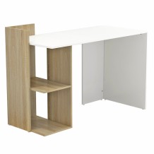 ΓΡΑΦΕΙΟ ΜΕΛΑΜΙΝΗΣ HM8994 02 SONAMA ΛΕΥΚΟ 112x55x85Y εκ c405401