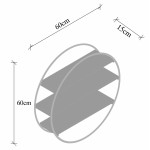 ΡΑΦΙΕΡΑ ΤΟΙΧΟΥ ΑΠΟ ΜΑΣΙΦ ΞΥΛΟ ΕΛΑΤΟΥ ΜΑΥΡΟ ΜΕΤΑΛΛΙΚΟ ΣΚΕΛΕΤΟ HM9114 01 60x15x60Υ εκ c405764 ΡΑΦΙΕΡΑ ΤΟΙΧΟΥ ΑΠΟ ΜΑΣΙΦ ΞΥΛΟ ΕΛΑΤΟΥ ΜΑΥΡΟ ΜΕΤΑΛΛΙΚΟ ΣΚΕΛΕΤΟ HM9114 01 60x15x60Υ εκ c405764