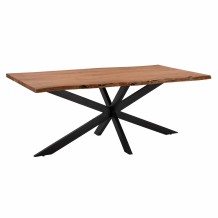 ΤΡΑΠΕΖΙ ΤΡΑΠΕΖΑΡΙΑΣ MONTANA SUPERIOR ΜΑΣΙΦ ΑΚΑΚΙΑΣ HM8716 11 200x106x77Υεκ c406158