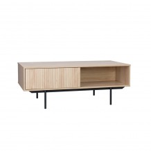 RIGOTE COFFEE TABLE 1ΣΥΡΤΑΡΙ SONOMA ΜΑΥΡΟ 120x59xH45cm c407523