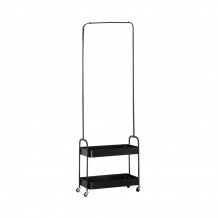 ARMARIO ΝΤΟΥΛΑΠΑ ΜΑΥΡΟ 56x31xH152cm c407561