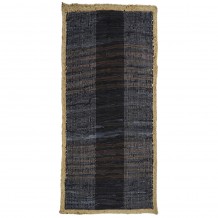 DARK ΧΑΛΙ ΔΕΡΜΑ ΓΙΟΥΤΑ BAMBAKI ΜΑΥΡΟ ΜΠΕΖ 70x150cm c407629