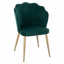 ΚΑΡΕΚΛΑ AVIE HM8737 03 ΒΕΛΟΥΔΟ ΚΥΠΑΡΙΣΣΙ ΜΕ ΜΕΤΑΛΛΙΚΟ ΧΡΥΣΟ ΣΚΕΛΕΤΟ 48x48x85 εκ c408064